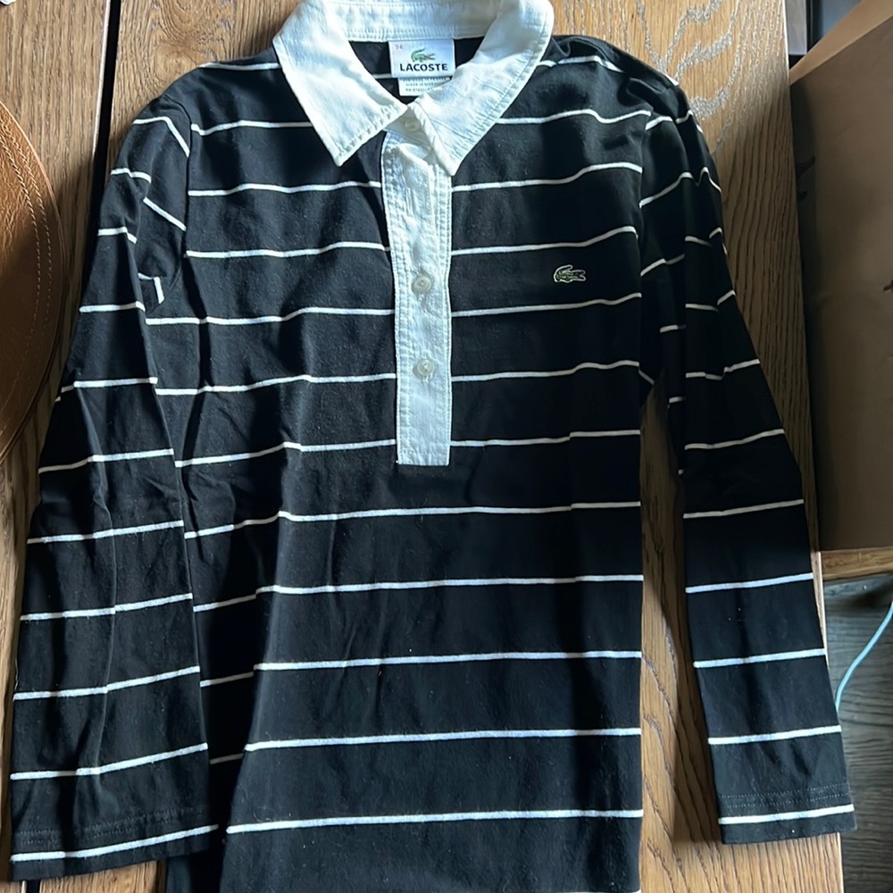 LaCoste Classical Polo Shirt - Long Sleeve size xs